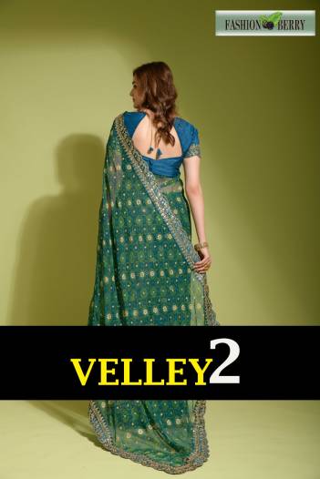 VELLEY VOL-2 BY FASHION BERRY NEW SUPERB SAREES DESIGNER SAREE WHOLESALER IN INDIA